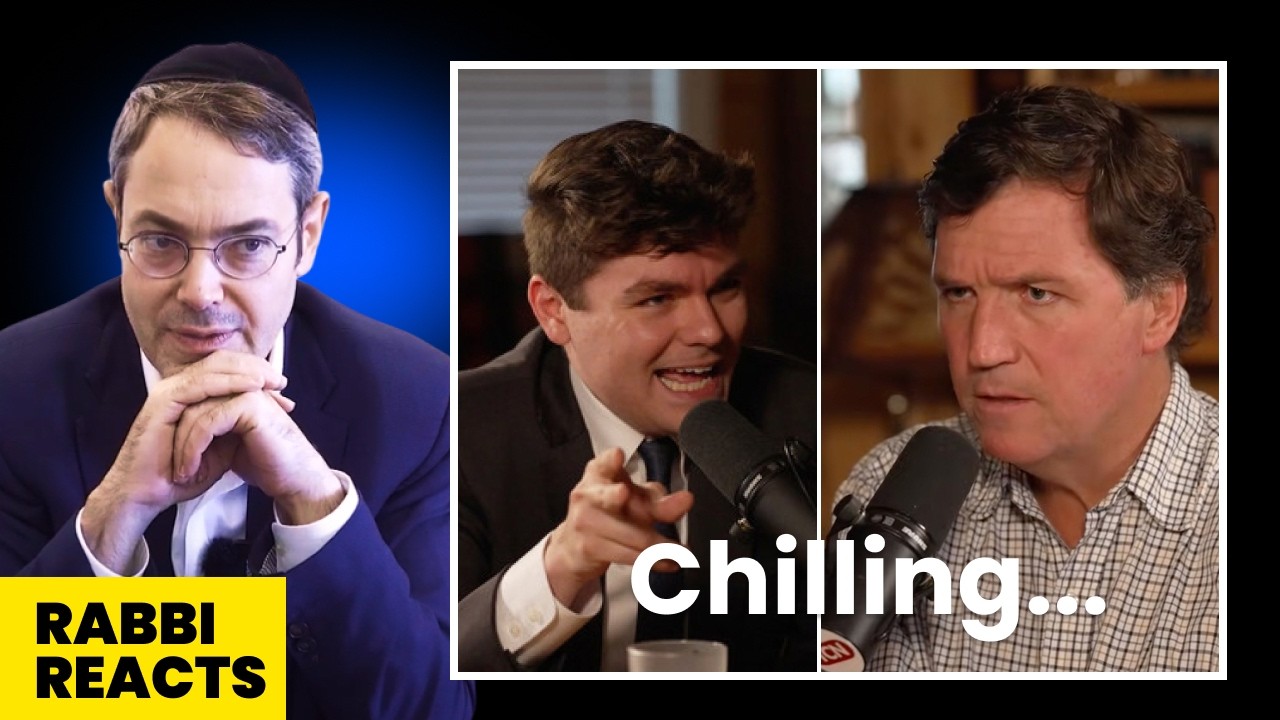 What No One caught in the Tucker Carlson & Nick Fuentes Interview | Rabbi Rowe Reacts