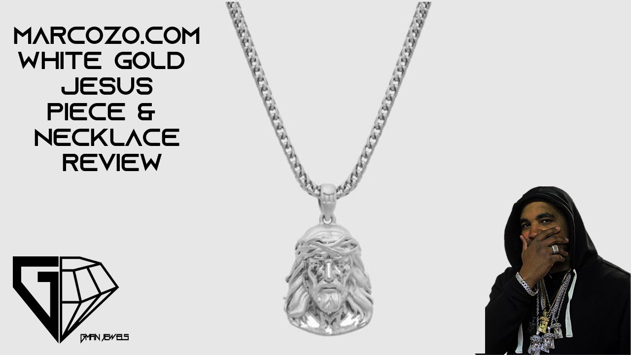 Marcozo White Gold Jesus Pendant & Necklace Jewelry Review (marcozo.com)