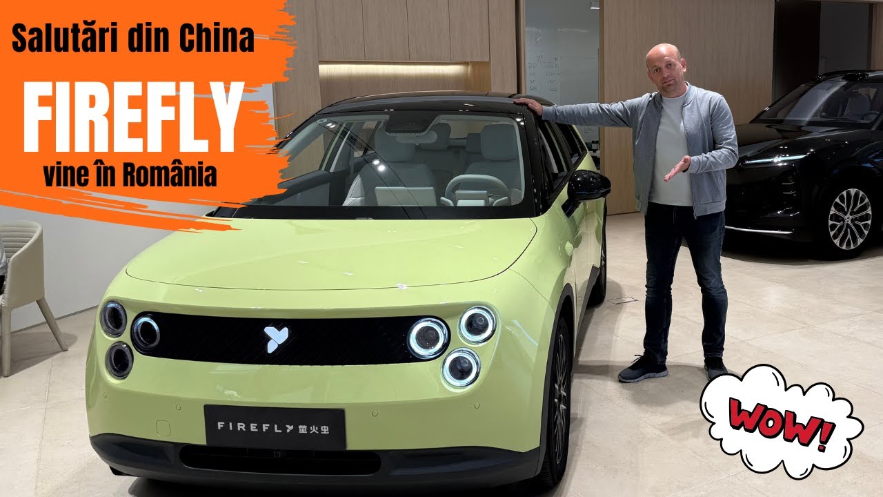 La prima vizită în China am descoperit (NIO) Firefly, care ajunge în România în 2026