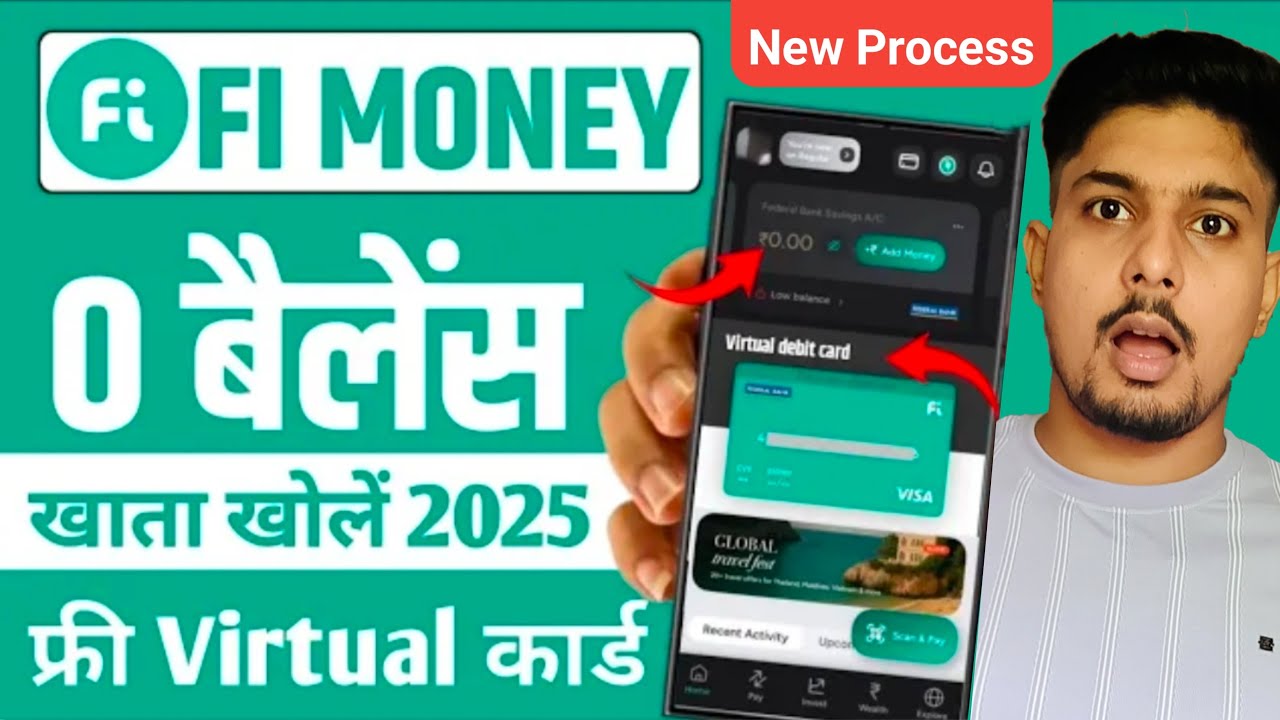 Fi money zero balance account opening online 2025 | Fi money bank account opening 2025 | fi money