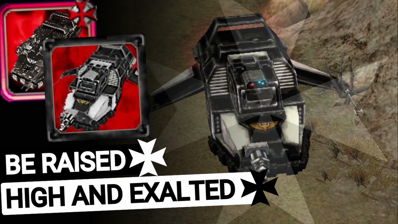 Land Speeder & Land Speeder Tempest quotes (Black Templars) - Dawn of War Unification Mod