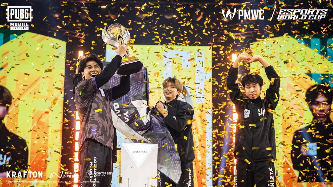 HORAA ESPORT WIN GRAND FINAL 2025 PMWC ||   YANGON GALACTICOS CHAMPION OF ESPORT PMWC #pmwc  #pubg 