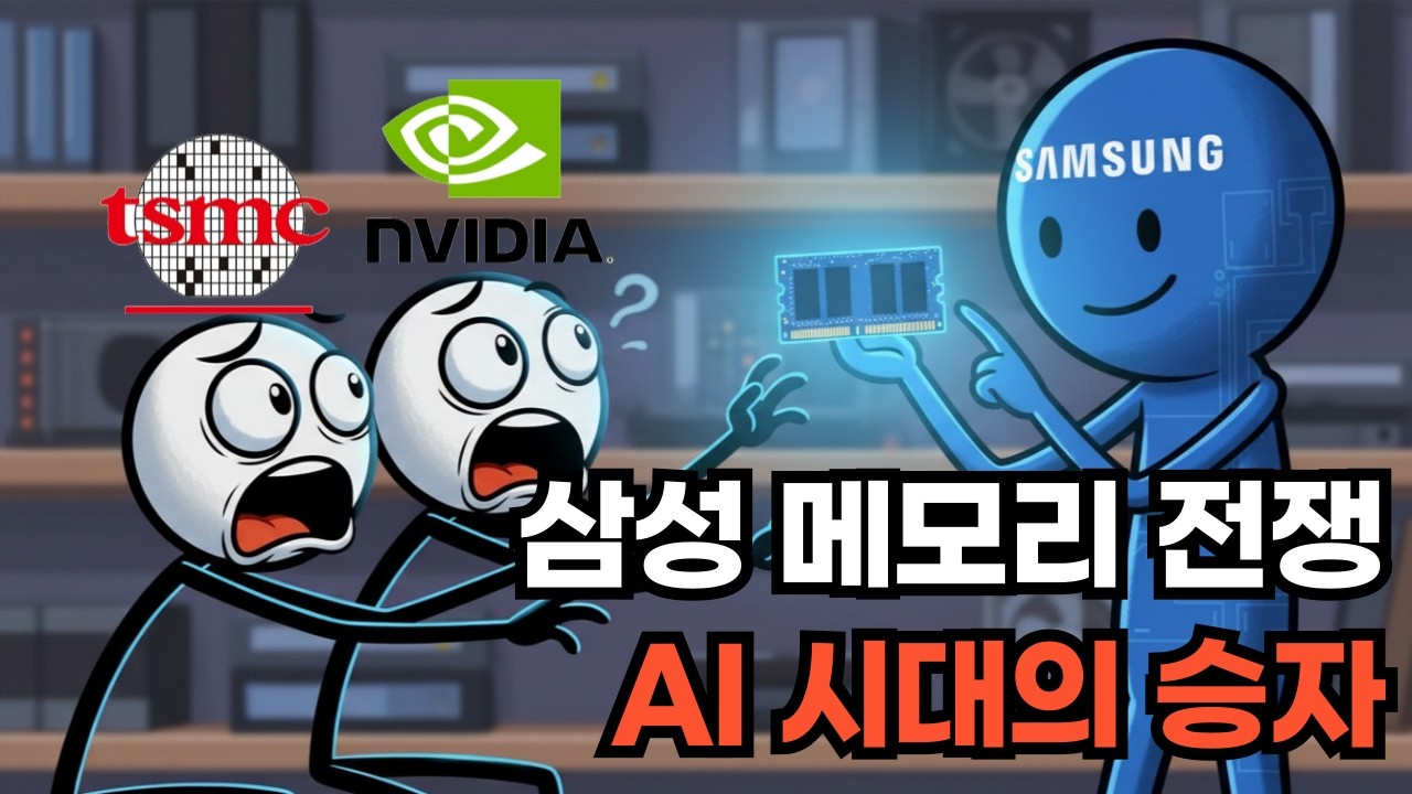 삼성 메모리 전쟁 : AI 시대의 승자 #삼성 #하이닉스 #엔비디아 #TSMC #HBM #메모리