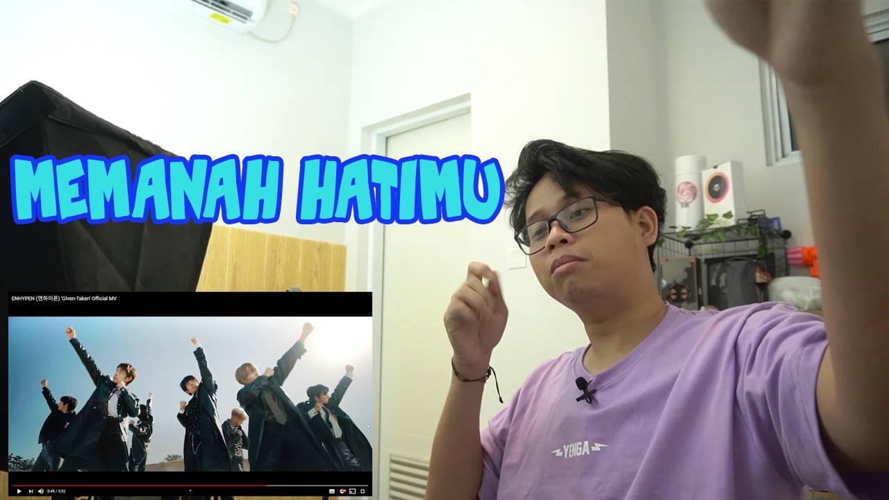 ENHYPEN GIVEN-TAKEN MV REACTION
