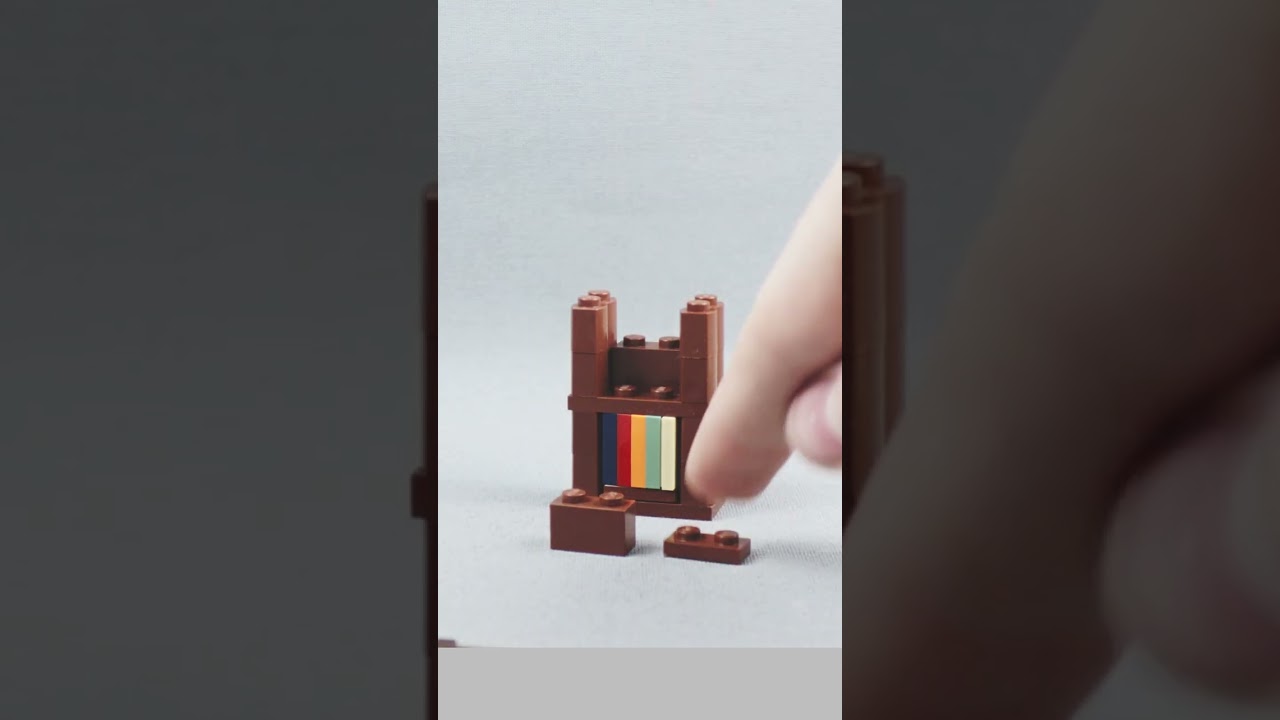 How to Make a LEGO Bookshelf | Simply & Sturdy Design