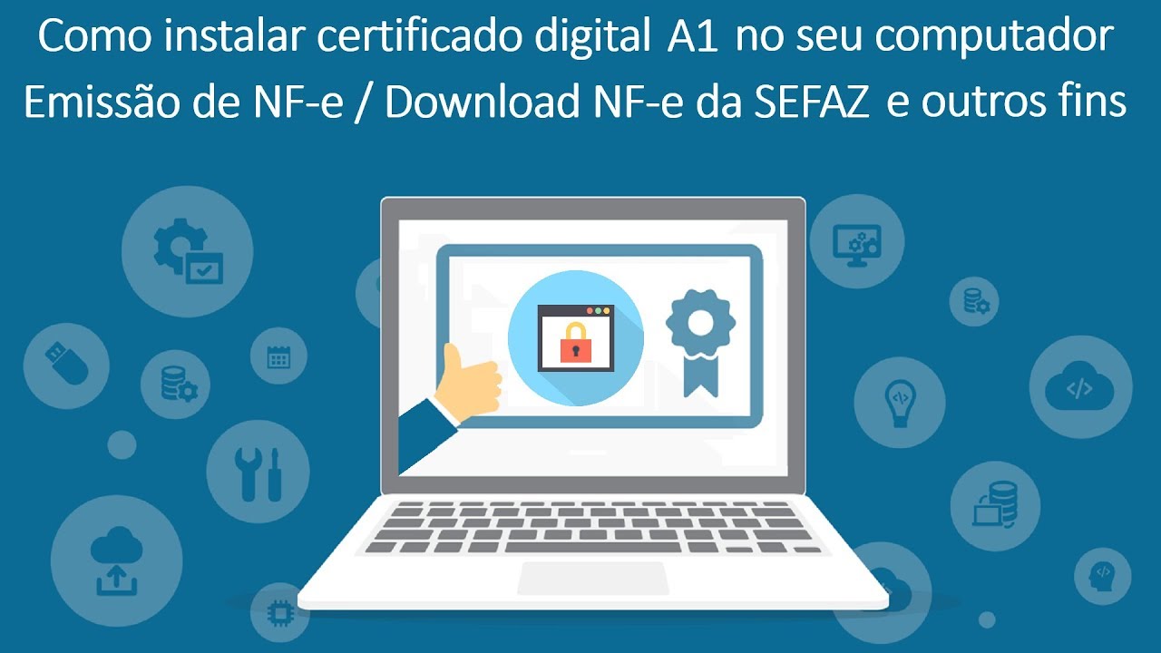 Como Instalar o Certificado Digital A1 no seu computador