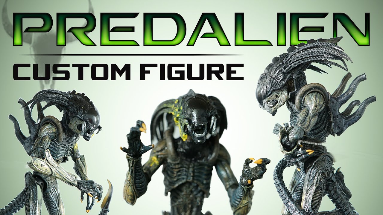 Creating My Ultimate AVP Predalien | Custom Figure