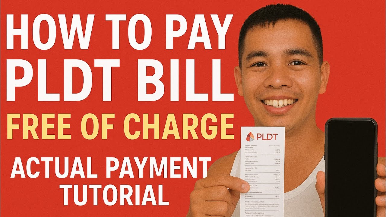 How to Pay PLDT Bill FREE of Charge | Actual Payment Tutorial
