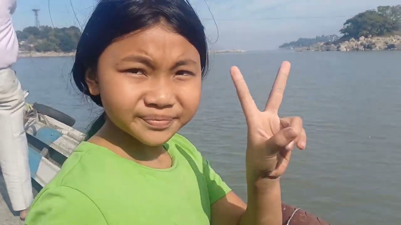 Umananda Island nina reanga || Our visit to Umananda Island the World's Smallest River Island ||