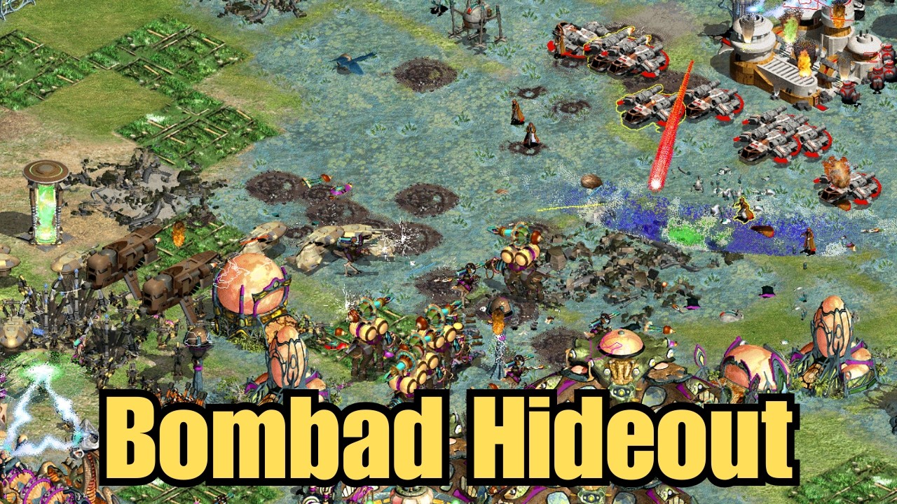 Bombad Hideout - Hyper late game - 3v3 EF Game! - SWGB - EF