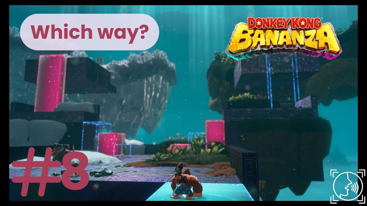 Which way? - Donkey Kong Bananza Walkthrough Part 8 (Voiced)