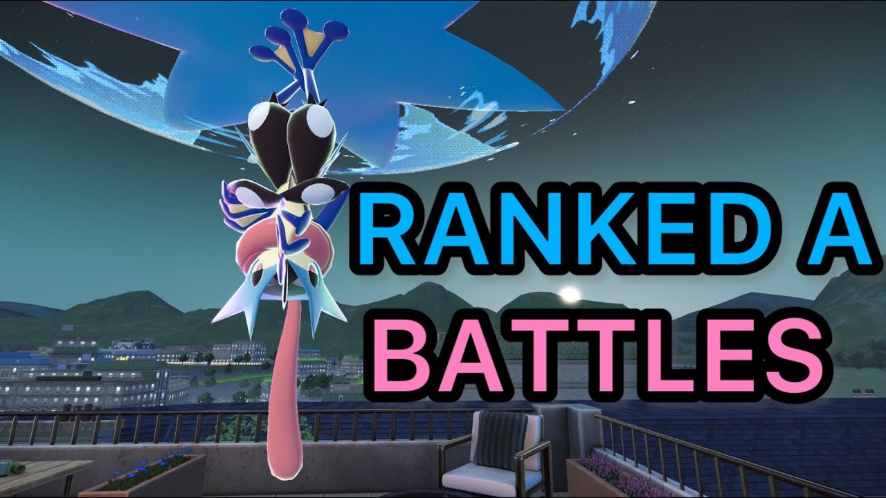 Mega Greninja is OBLITERATING in Pokemon Legends Z-A ranked battles