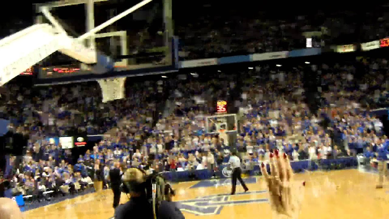 Half Court Shot Made at UK vs USC Game!