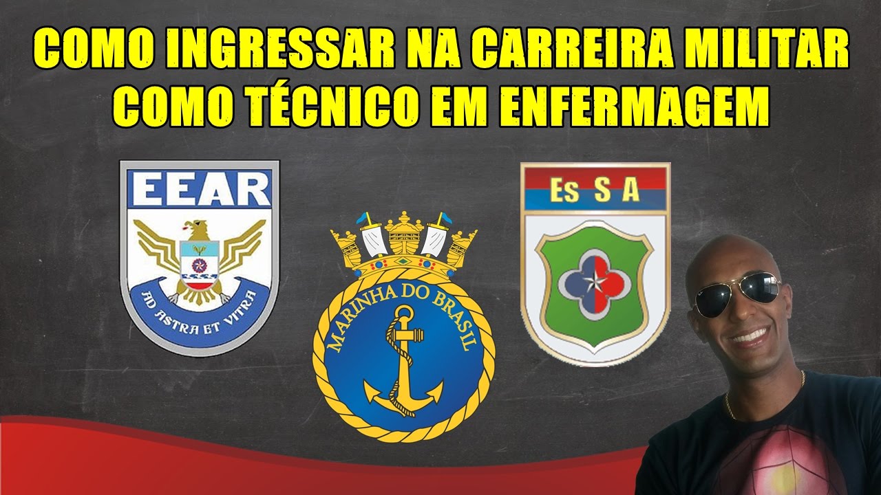 TÉCNICO EM ENFERMAGEM: COMO INGRESSAR NA CARREIRA MILITAR