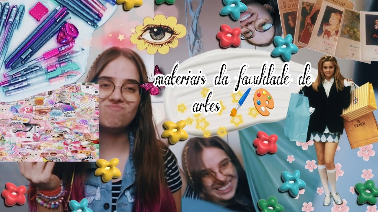 MEUS MATERIAIS DA FACULDADE DE ARTES VISUAIS 🖌️🎨
