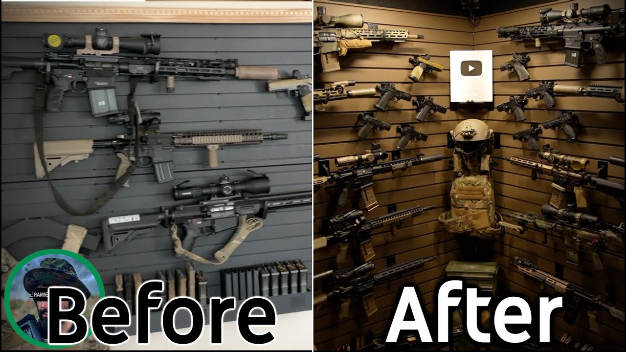 Gun Room Transformation (ft. Hold Up DIsplays)