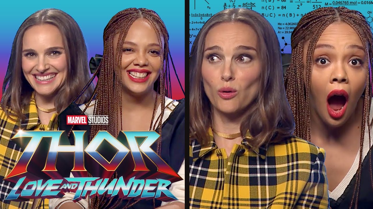 'The Most Impossible Thor Quiz' with Natalie Portman & Tessa Thompson