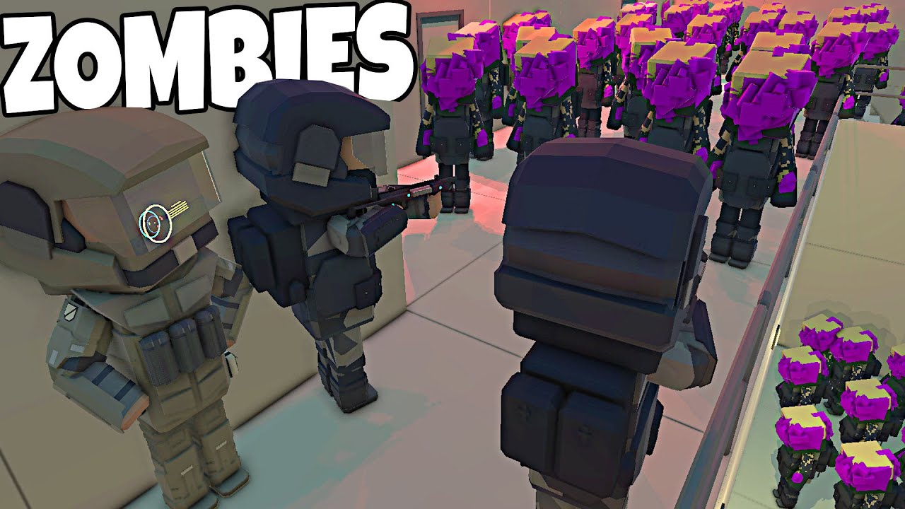 Endless Flood Zombies VS 100 HALO MARINES! - Ancient Warfare 3