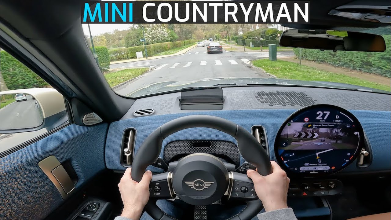2024 MINI COUNTRYMAN 170HP POV TEST DRIVE