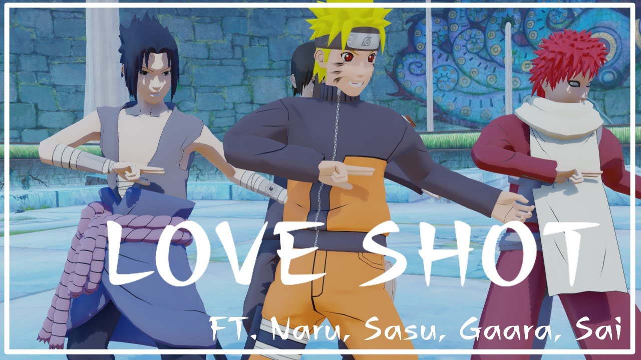 【MMD】Love Shot ft. Naruto Guys