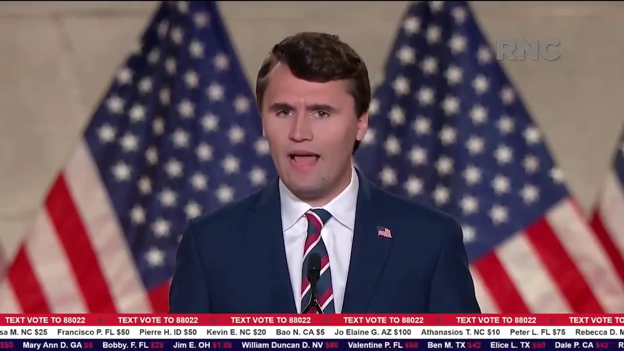 Charlie Kirk's full remarks at the GOP Convention