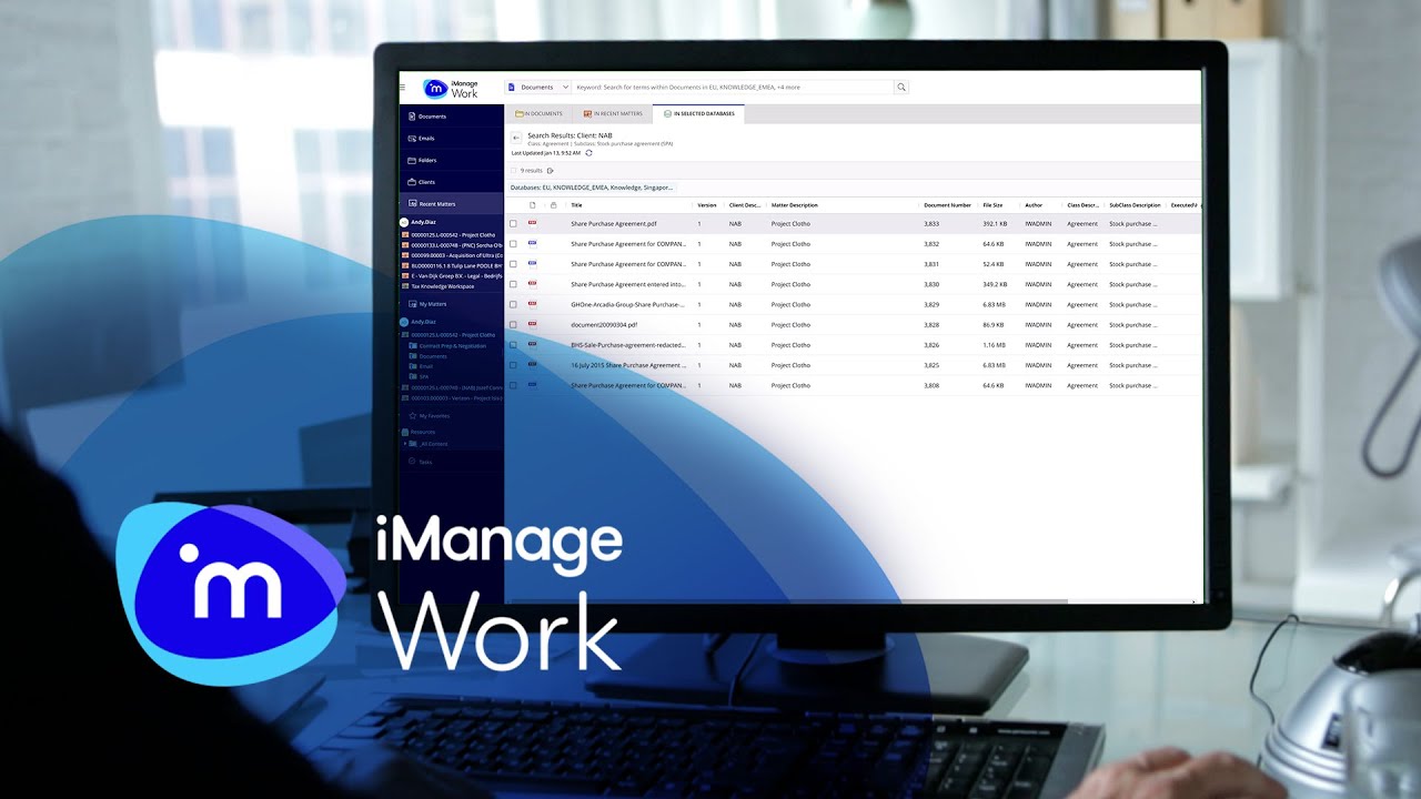 iManage Work