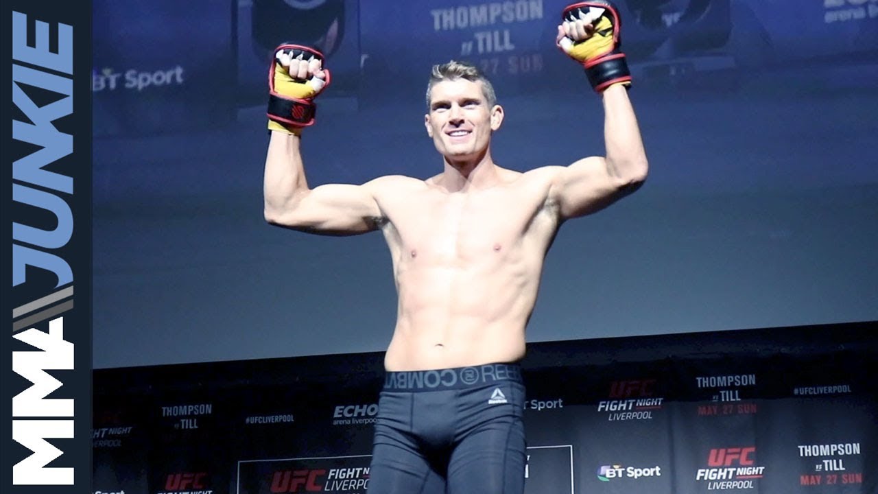 Stephen Thompson open workout for UFC Liverpool