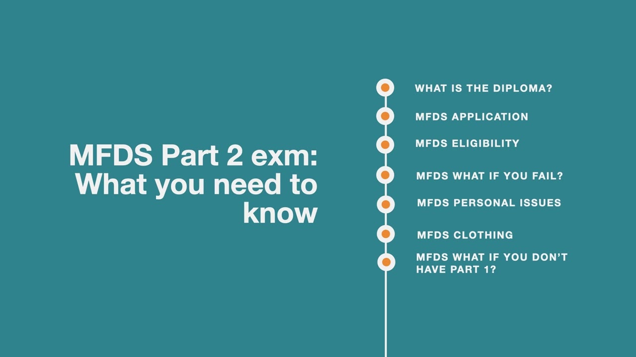 MFDS: What you need to know