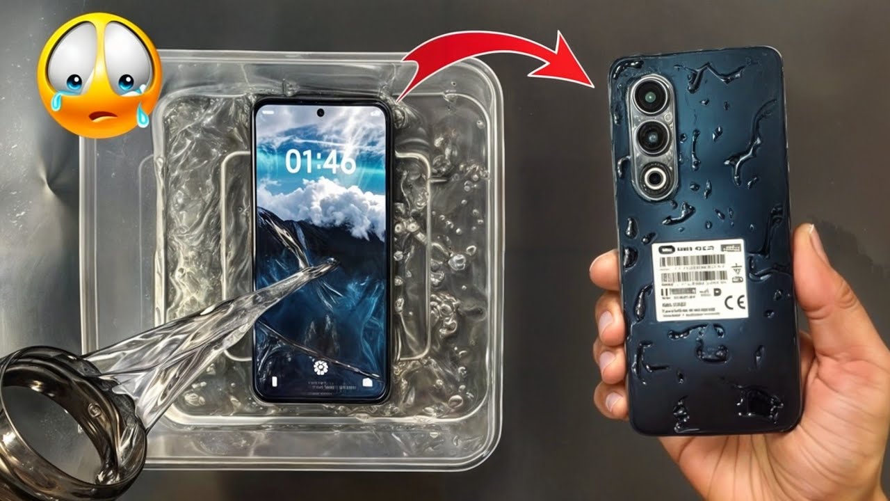 Itel S25 Water Test 💦 |  iP54 Water & Dust Proof | It's Water Proof Or Not ?