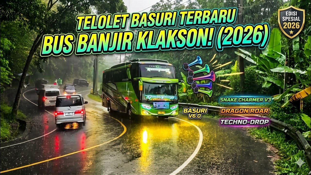 KUMPULAN MOBIL BUS TELOLET BASURI PULANG WISATA PANGANDARAN