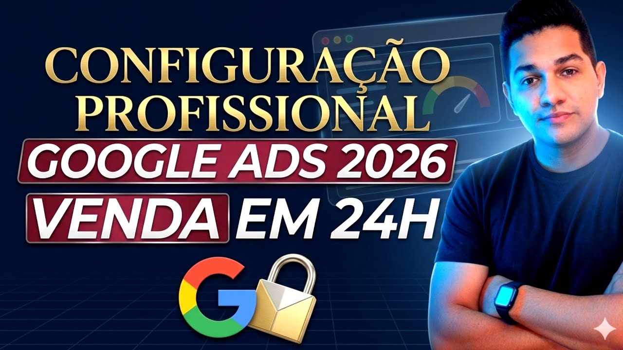  ESTRUTURA DE CAMPANHA NO GOOGLE ADS QUE VENDE EM 24H – SECRETO PARA ESCALAR SEM QUEIMAR DINHEIRO!