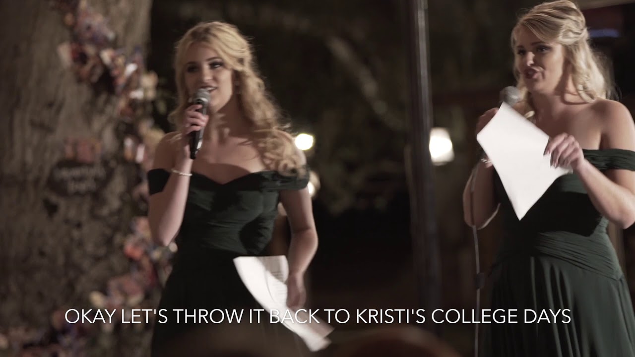 Best Maids of Honor Speech EVER!!!