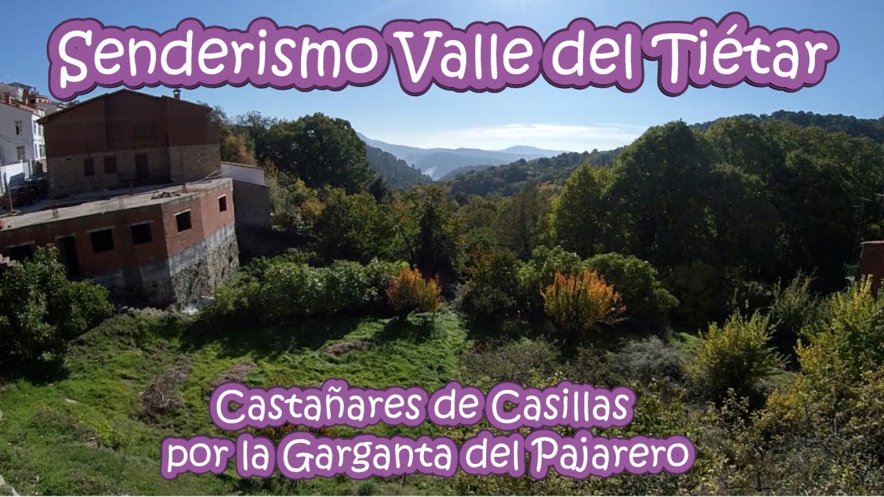 Senderismo en el Valle del Tiétar- Castañar de Casillas por la Garganta del Pajarero