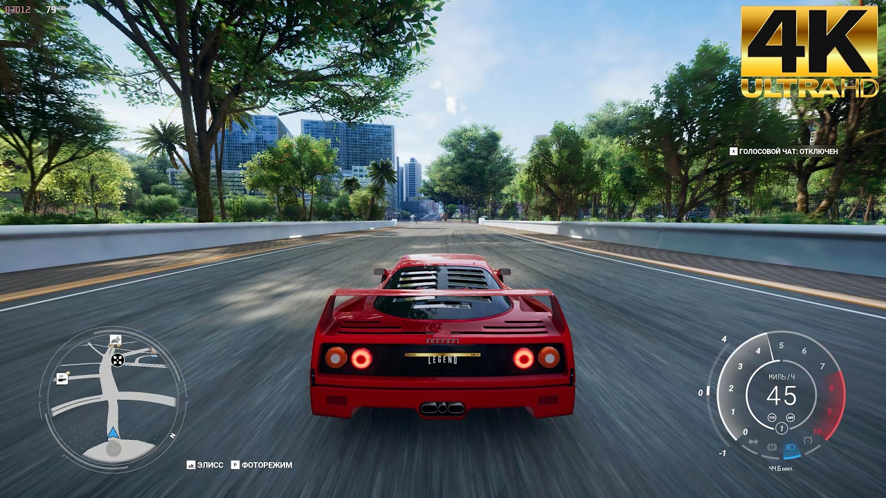 Test Drive Unlimited Solar Crown ➤ Ferrari F40 (1987) Gameplay 4K60FPS (PC UHD)