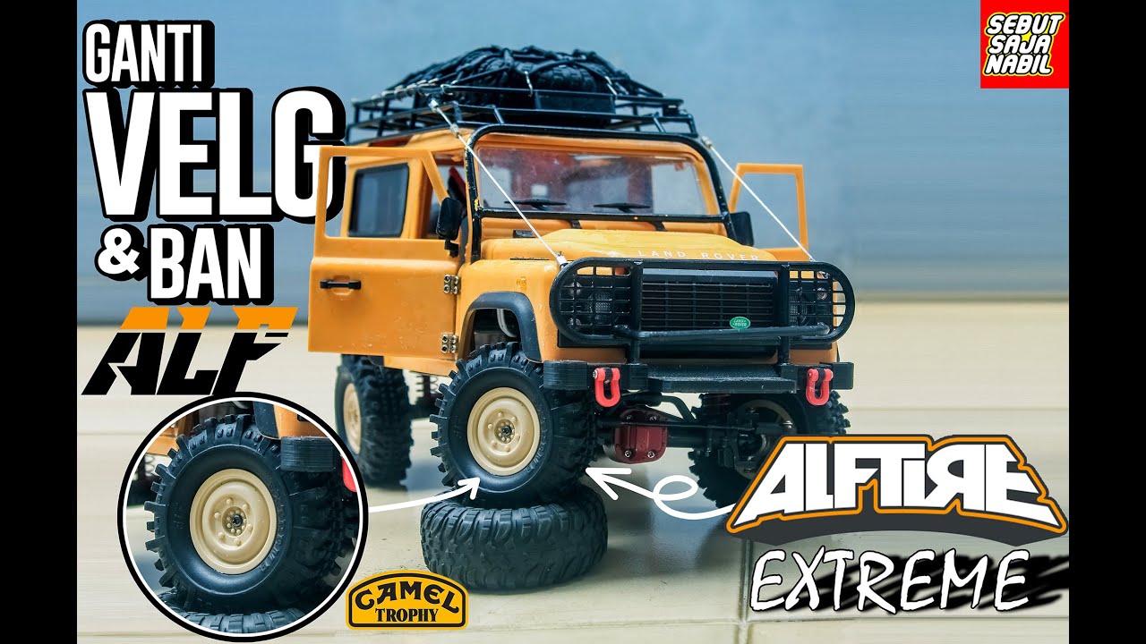 VELG CAMEL TROPHY dibalut BAN ALF EXTREME ALFTIRE || #sebutsajanabil