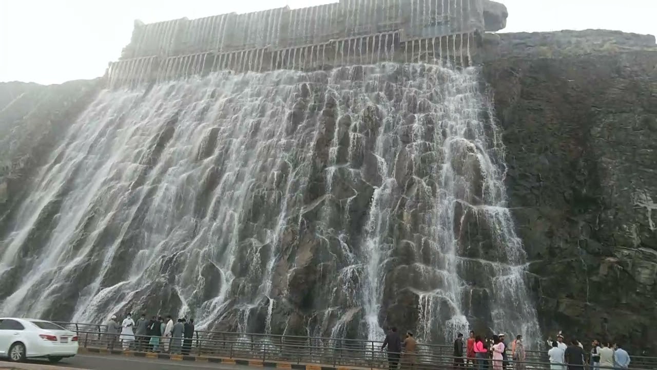 man made waterfall