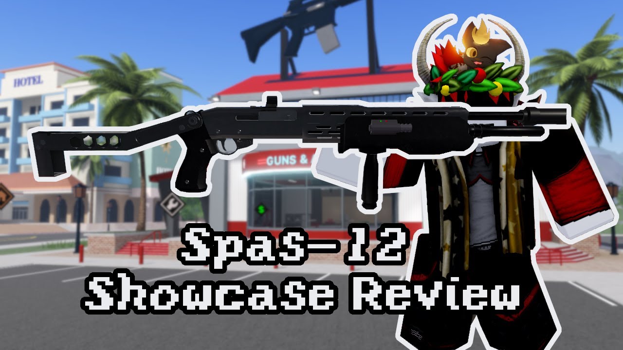 Spas-12 Showcase / Roblox Wanted Weapon Review