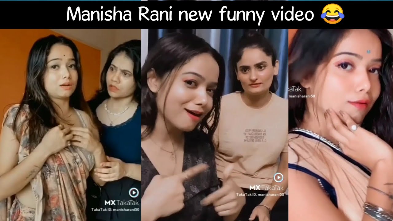 Manisha Rani new funny video 😂 | Manisha Rani tik tok video