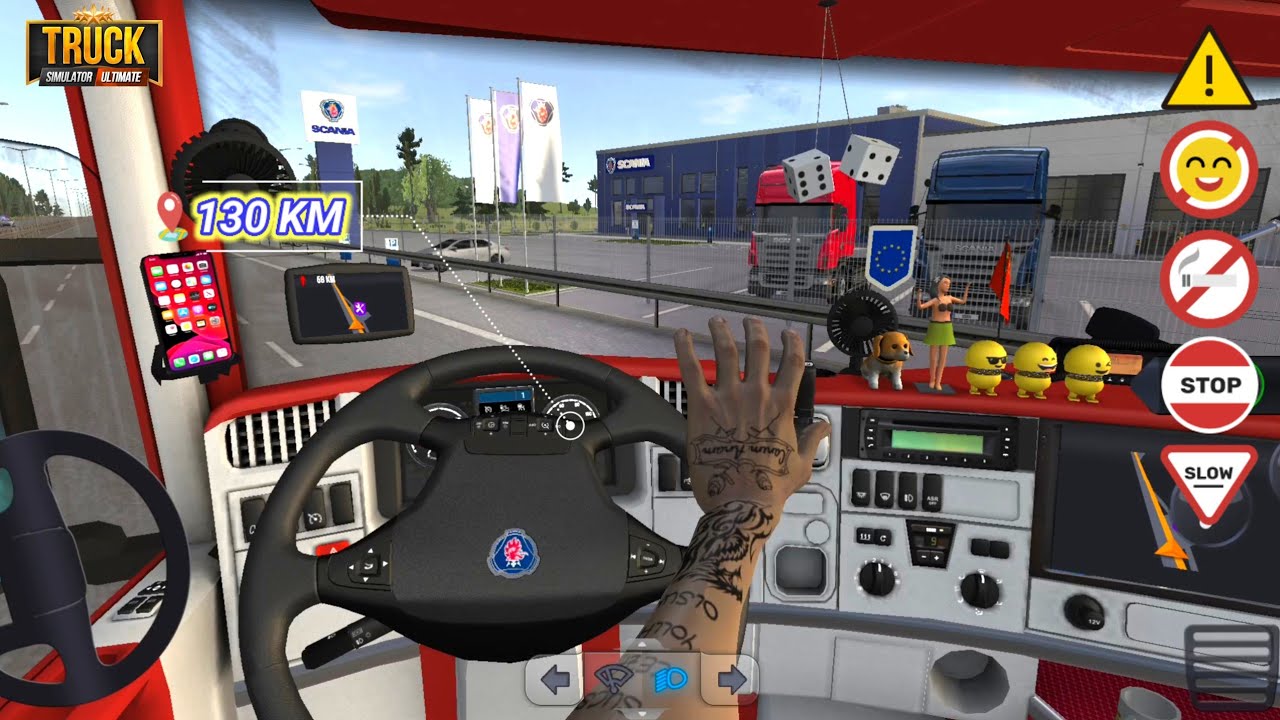 Truck Simulator : Ultimate l SCANIA ✨ 🤩 🛣️ l Zuuks l Mobile Gameplay l CAMGAME👽🎮