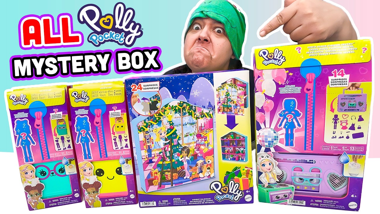 The BIGGEST Polly Pocket Disappointment Mystery Boxes & Advent Calendar 2024