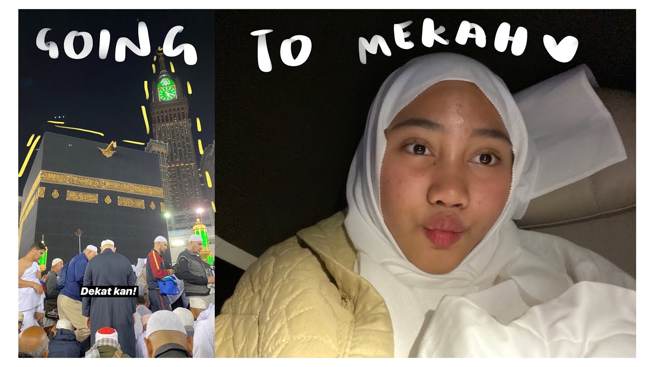 MECCA VLOG : FIRST TIME GOING THERE :)