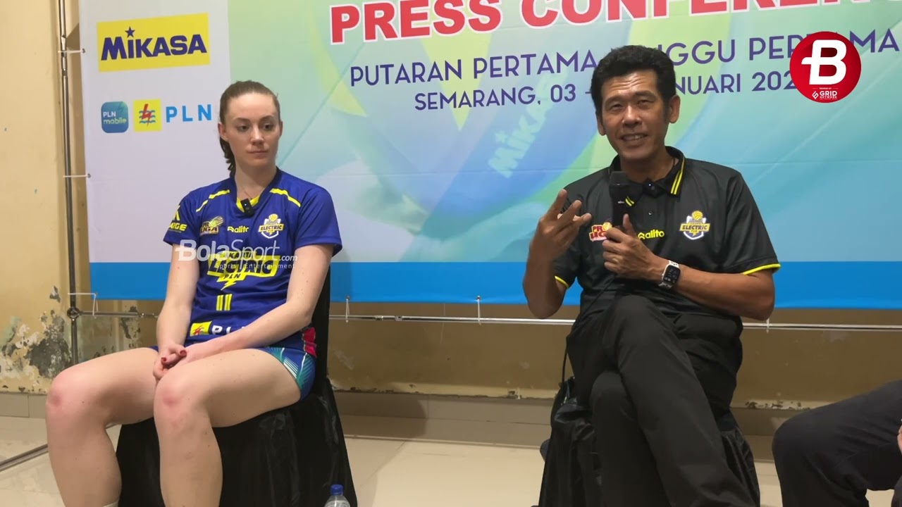 PROLIGA 2025 - Jakarta Electric PLN Menang di Laga Perdana, Polina Shemanova Bawa Ilmu dari Turki