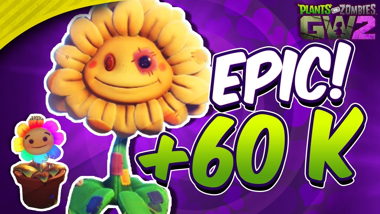 ¡¡FLOR DE PELUCHE ¿EL GIRASOL MAS FUERTE, ESTO ES NORMAL? COMO REVIENTAAAA!! - PvZ GW2
