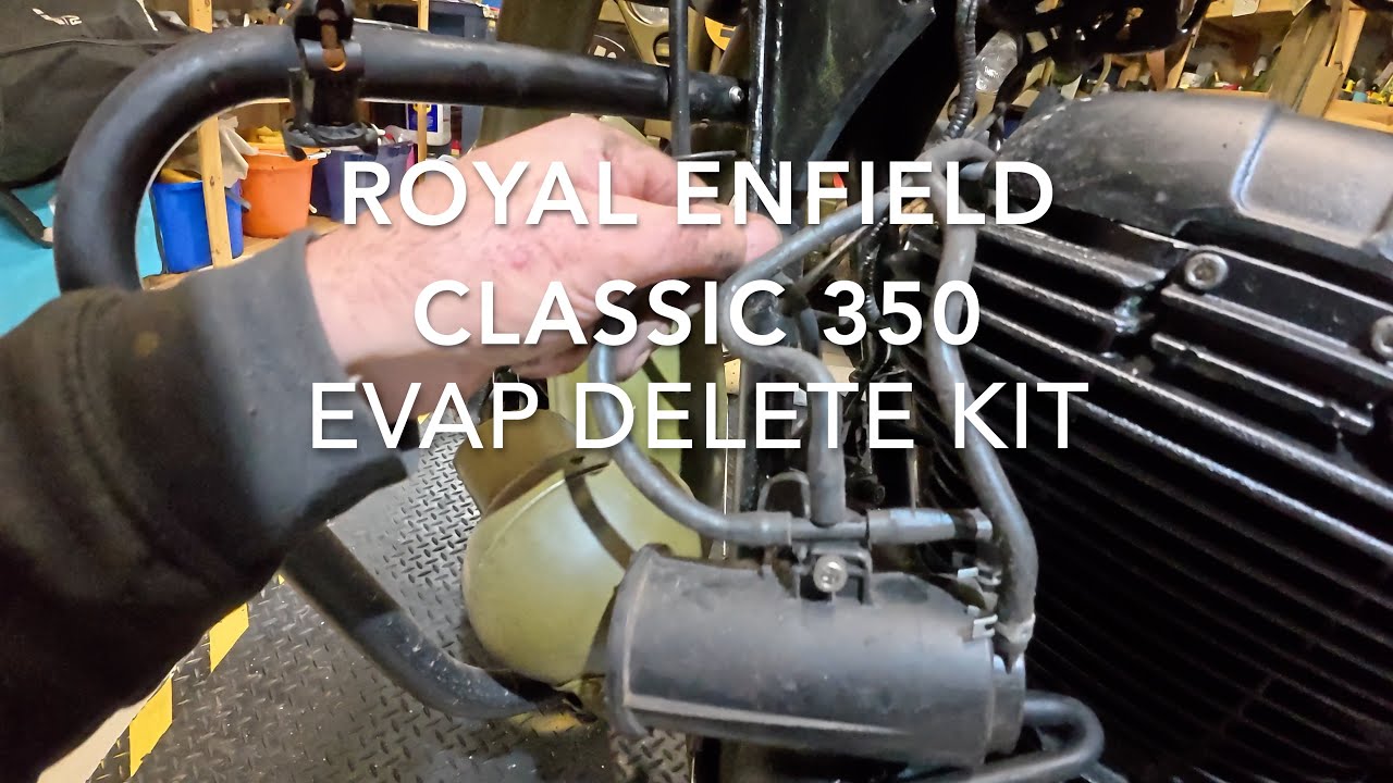 Система удаления испарителя (EVAP DELETE) для Royal Enfield Classic 350