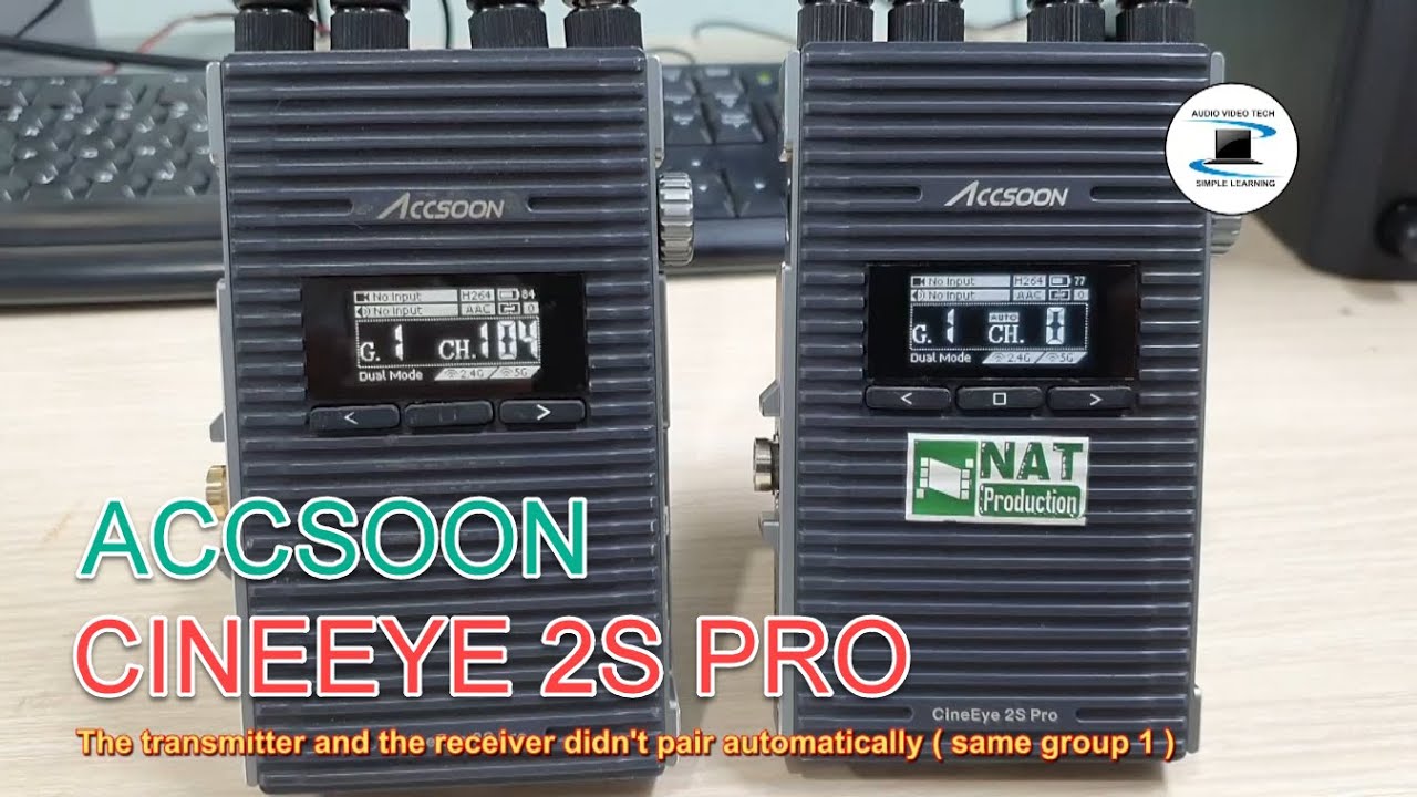 Technical Error : Accsoon CineEye 2S Pro Wireless Video Transmitter & Receiver.
