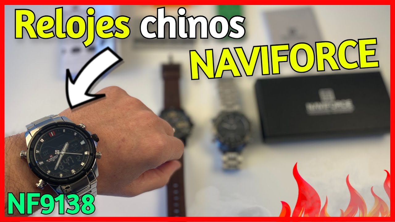 Relojes Chinos Baratos: NAVIFORCE 🤑