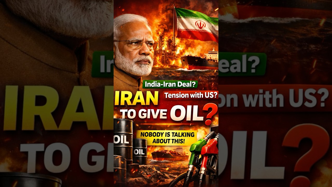 India Buying Iran Oil Again? 🔥 Petrol Prices May Crash! #middleeast #oil