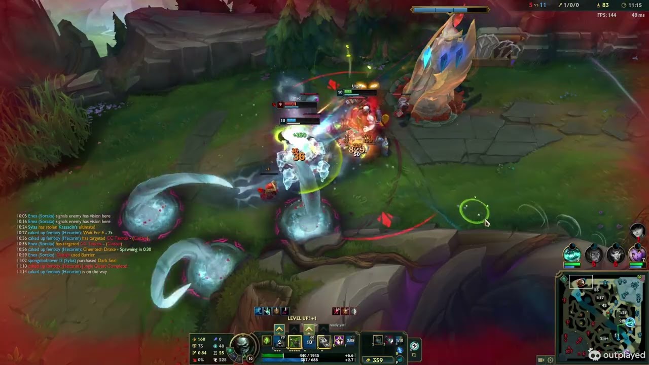 Urgot VS Illaoi. Platinum II (Loss)