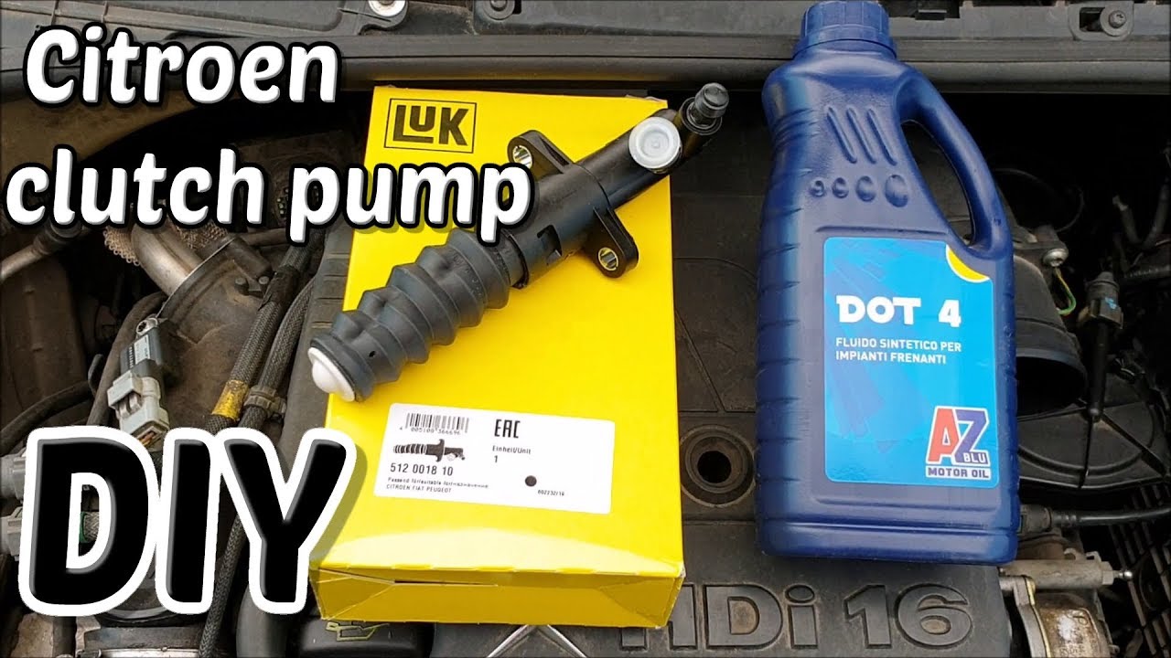 How to Replace the Clutch Pump On The Citroen C3