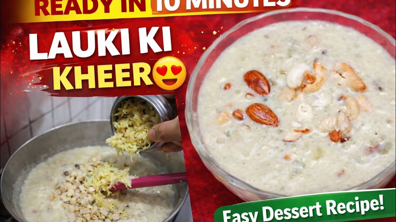Summer’s Sweetest Secret: Refreshing Bottle Gourd Kheer